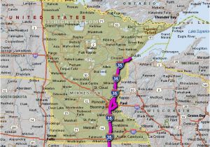 Map Of Minnesota and Iowa Minnesota Hwy Map Secretmuseum