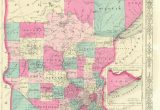 Map Of Minnesota and south Dakota 1852 Mitchell Minnesota Territory Map before north or south Dakota