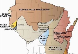 Map Of Minnesota and Wisconsin Map Glacial formations In Wisconsin Ideas In 2019 California