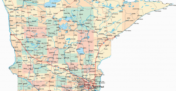 Map Of Minnesota Cities and Counties Mn County Maps with Cities and Travel Information Download Free Mn