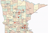 Map Of Minnesota Counties and Cities Mn County Maps with Cities and Travel Information Download Free Mn