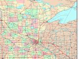 Map Of Minnesota Counties and Cities Mn County Maps with Cities and Travel Information Download Free Mn