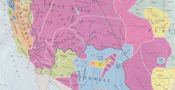 Map Of Minnesota Indian Reservations Early Western Indians Tribes and Cultures Of the Western U S