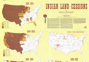Map Of Minnesota Indian Reservations Indian Land Cessions Comparative Size American History Native