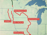 Map Of Minnesota Rivers Long Term Flooding Remains A Concern In Central Us as Rivers