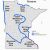 Map Of Minnesota Rivers Pin by Carolyn Fisk On Maps Map River Minnesota