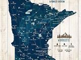 Map Of Minnesota State Parks Amazon Com Best Maps Ever Minnesota State Parks Map 11×14 Print