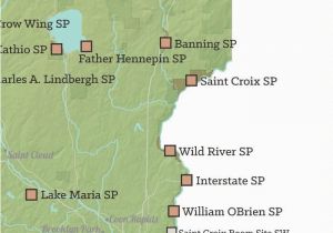 Map Of Minnesota State Parks Minnesota State Parks Map 11×14 Print Best Maps Ever