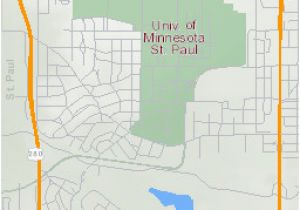 Map Of Minnesota Twin Cities area Campus Maps