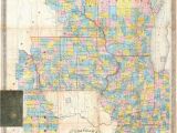 Map Of Minnesota Wisconsin Iowa and Illinois Old Map Iowa Stock Photos Old Map Iowa Stock Images Alamy