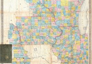 Map Of Minnesota Wisconsin Iowa and Illinois Old Map Iowa Stock Photos Old Map Iowa Stock Images Alamy