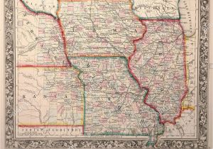 Map Of Minnesota Wisconsin Iowa and Illinois Vintage Iowa Map Stock Photos Vintage Iowa Map Stock Images Alamy