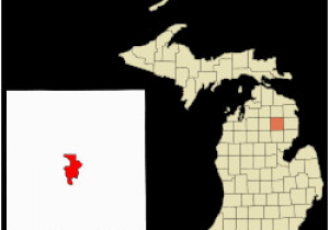 Map Of Mio Michigan Mio Michigan Wikivisually