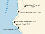 Map Of Missions In California Historic California Missions Road Trip Lots Of Places to See