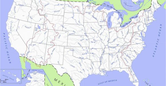 Map Of Mississippi River In Minnesota United States Rivers and Lakes Map Mapsof Net Camp Prepare