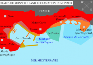 Map Of Monaco France Monaco Wikipedia