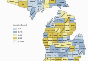 Map Of Monroe Michigan Poverty Worsens for Michigan Children Map Wdet