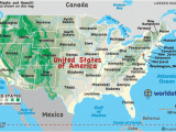 Map Of Montana and Canada United States Map Worldatlas Com