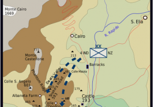 Map Of Monte Cassino Italy Battle Of Monte Cassino Facts World War 2 Battles Battle Of