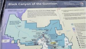 Map Of Montrose Colorado Map Of the Park Picture Of Black Canyon Visitor Center Black