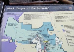 Map Of Montrose Colorado Map Of the Park Picture Of Black Canyon Visitor Center Black