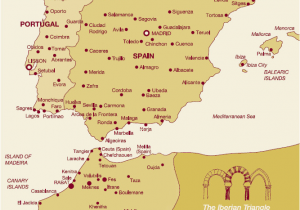 Map Of Morocco and Spain with Cities Gr Maps Spain 2019