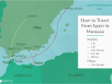 Map Of Morocco and Spain with Cities top Tips On How to Get to Morocco From Spain