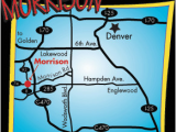 Map Of Morrison Colorado Our Location Morrison Co Whitewater Rafting Denver Colorado