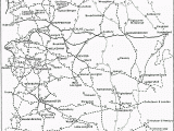 Map Of Motorways In England Roads British History Online