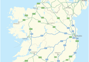Map Of Motorways In Ireland Road Speed Limits In the Republic Of Ireland Revolvy