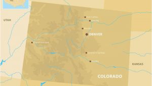 Map Of Mountains In Colorado Colorado Mountains Map Download Free Vector Art Stock Graphics