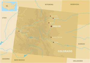 Map Of Mountains In Colorado Colorado Mountains Map Download Free Vector Art Stock Graphics