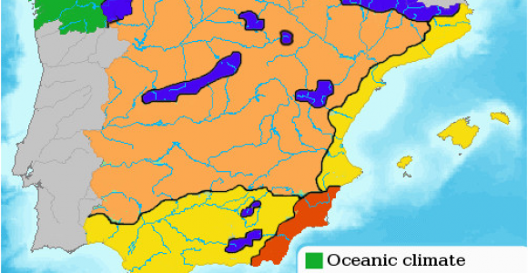 Map Of Mountains In Spain Green Spain Wikipedia