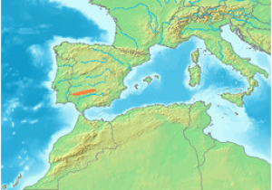 Map Of Mountains In Spain Sierra Morena Wikipedia