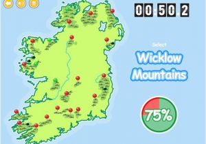 Map Of Mountains Of Ireland Know Your Ireland