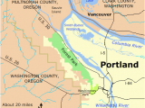 Map Of Multnomah County oregon forest Park In Portland Location Map forest Park Portland oregon