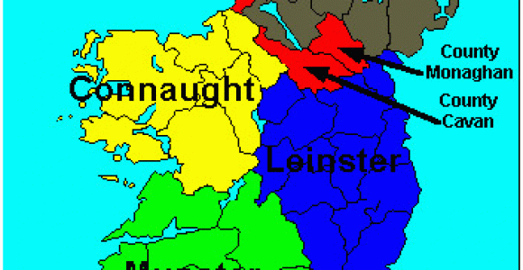 Map Of Munster Province Ireland Munster Province Ireland Of Ireland S Four Provinces Ulster