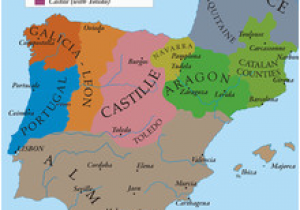 Map Of Muslim Spain History Of Spain Wikipedia