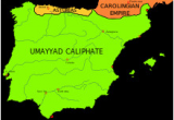 Map Of Muslim Spain History Of Spain Wikipedia