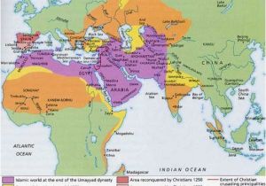 Map Of Muslim Spain islamic World In 1500 Maps Historical Maps islam Map