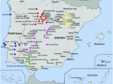 Map Of Muslim Spain Mudejares Wikipedia