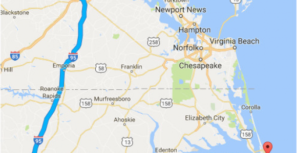 Map Of Nags Head north Carolina How to Avoid the Traffic On Your Drive to the Outer Banks Updated