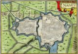 Map Of Nancy France 1634 Nicolas Tassin Map Nancy fortifications Meurthe Et Moselle