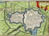 Map Of Nancy France 1634 Nicolas Tassin Map Nancy fortifications Meurthe Et Moselle