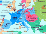 Map Of Napoleonic Europe 1812 Europe Circa 1800 Map Magic Map Historical Maps