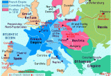 Map Of Napoleonic Europe In 1812 Europe Circa 1800 Map Magic Map Historical Maps