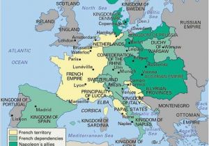 Map Of Napoleonic Europe In 1812 History Of France Britannica Com