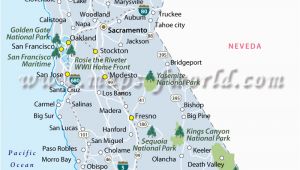 Map Of National Parks In California California National Parks Map List Of National Parks In California