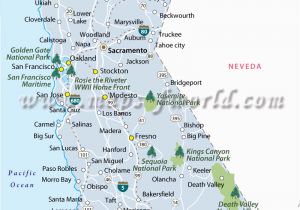 Map Of National Parks In California California National Parks Map List Of National Parks In California