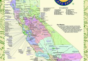 Map Of National Parks In California California State Park Maps